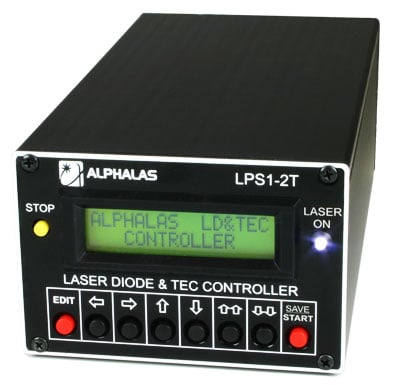 Laser Diode Driver and Dual TEC Controller: LPS1-2T Series