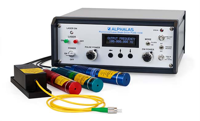 ALPHALAS Picosecond Pulse Diode Lasers with Driver PICOPOWER™LD Series